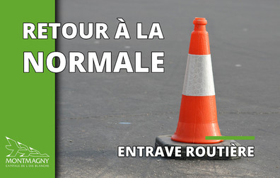 L'accès à la rue St-Jean-Baptiste Est est rétabli