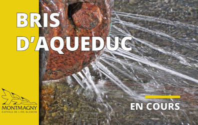Bris d'aqueduc majeur à Montmagny et avis d'ébullition préventif pour certains secteurs