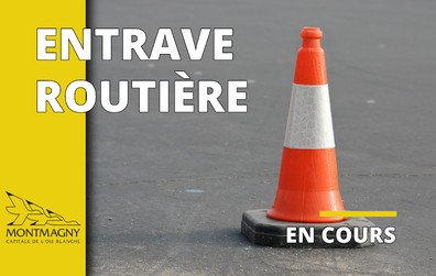 Fermeture temporaire d'une portion de la rue St-Jean-Baptiste Est le 12 novembre