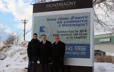 Nouveaux panneaux d'affichage numérique à contenu commercial à Montmagny