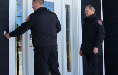 Visite de prévention incendie dans les résidences