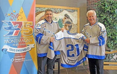 L'Everest portera fièrement le logo des Fêtes du 375e