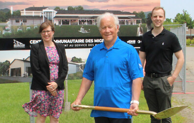 Coup d'envoi des travaux au centre communautaire des Migrations