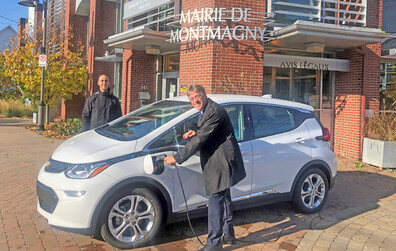 Une voiture électrique s'ajoute à la flotte de véhicules de la Ville de Montmagny