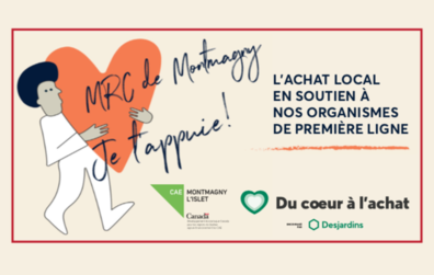 Campagne de financement participatif pour soutenir les commerces locaux et les organismes de première ligne de la MRC de Montmagny
