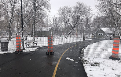 Entrave au parc Saint-Nicolas