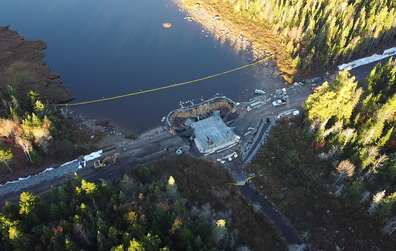 Circulation de bétonnières dans le secteur du lac Morigeau le samedi 18 octobre