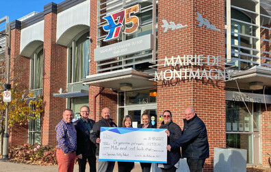 Des organismes du milieu se partagent près de 2000$ à la suite du spectacle de Billy Talent